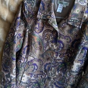 Coldwater creek fully lined blazer PL *EESS